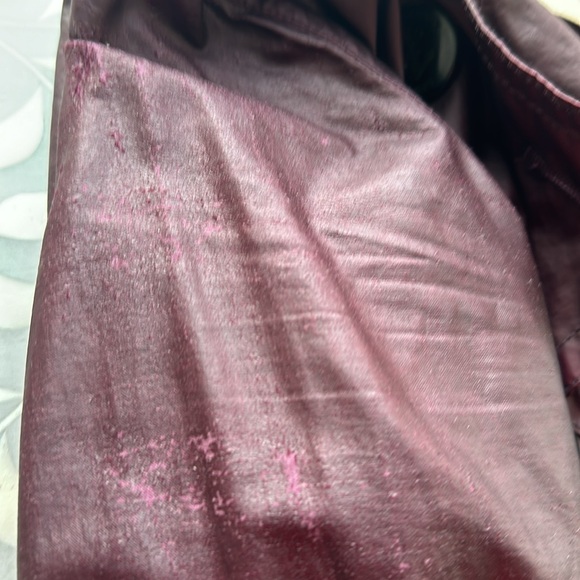 Burberry Brit Burgundy Mid-length trench coat * US 4 * - Picture 13 of 13